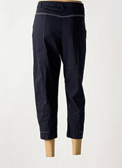 Pantacourt bleu CHRISTINE LAURE pour femme seconde vue