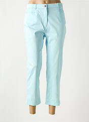 Pantacourt bleu CHRISTINE LAURE pour femme seconde vue