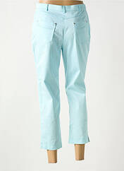 Pantacourt bleu CHRISTINE LAURE pour femme seconde vue