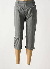 Pantacourt gris CHRISTINE LAURE pour femme seconde vue