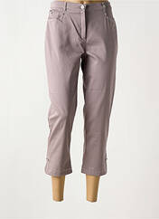 Pantacourt marron CHRISTINE LAURE pour femme seconde vue