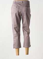 Pantacourt marron CHRISTINE LAURE pour femme seconde vue