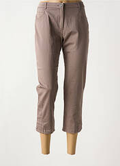 Pantacourt marron CHRISTINE LAURE pour femme seconde vue