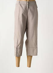 Pantacourt marron FRANCE RIVOIRE pour femme seconde vue