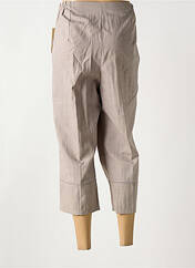 Pantacourt marron FRANCE RIVOIRE pour femme seconde vue