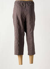 Pantacourt marron FRANCE RIVOIRE pour femme seconde vue