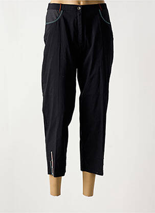 Pantacourt noir CHRISTINE LAURE pour femme