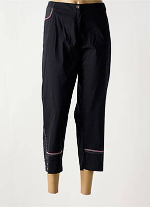 Pantacourt noir CHRISTINE LAURE pour femme