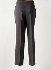 Pantalon droit gris QUATTRO pour femme seconde vue