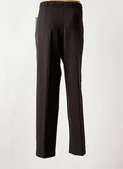 Pantalon droit marron FRANCE RIVOIRE pour femme seconde vue
