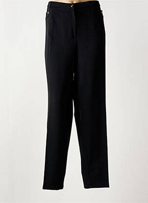 Pantalon droit noir CHRISTINE LAURE pour femme