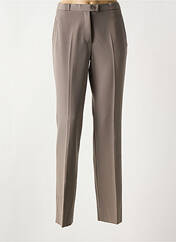 Pantalon slim marron QUATTRO pour femme seconde vue