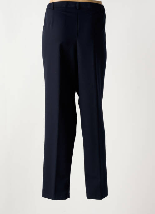 Pantalon droit stretch taille normale noir CHRISTINE LAURE femme