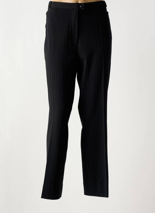 Pantalon droit stretch taille normale noir QUATTRO femme