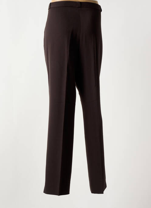 Pantalon droit stretch taille normale marron QUATTRO femme