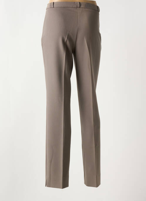 Pantalon slim stretch taille normale marron QUATTRO femme