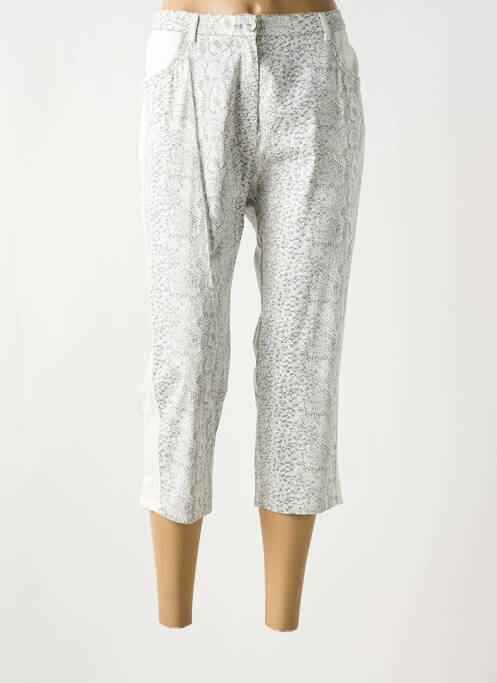 Pantacourt blanc FRANCE RIVOIRE pour femme