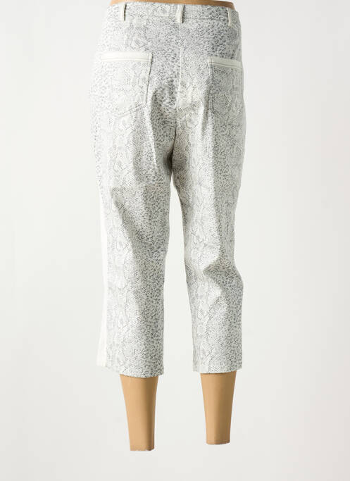 Pantacourt blanc FRANCE RIVOIRE pour femme