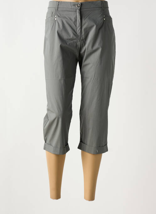 Pantacourt gris CHRISTINE LAURE pour femme