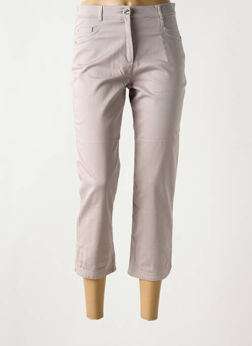 Pantacourt gris CHRISTINE LAURE pour femme