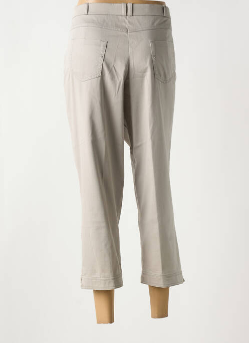 Pantacourt gris CHRISTINE LAURE pour femme