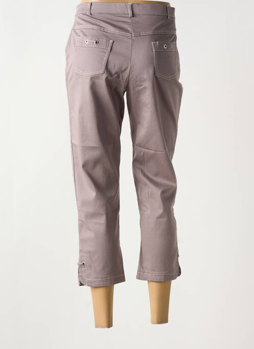 Pantacourt marron CHRISTINE LAURE pour femme