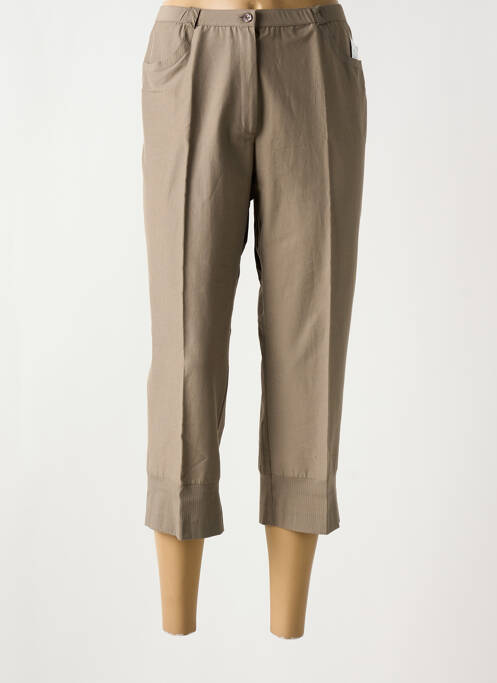 Pantacourt marron FRANCOISE F femme