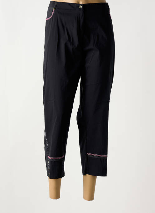 Pantacourt noir CHRISTINE LAURE pour femme