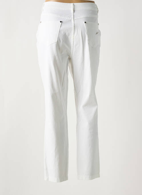 Pantalon 7/8 blanc MARBLE pour femme