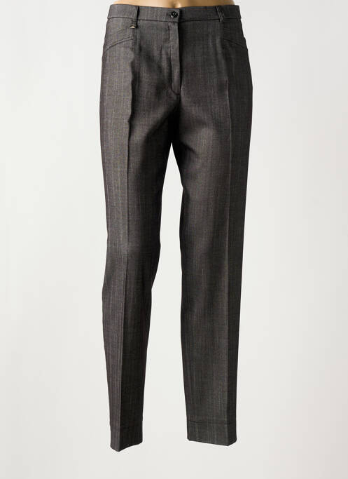 Pantalon droit noir CHRISTINE LAURE pour femme