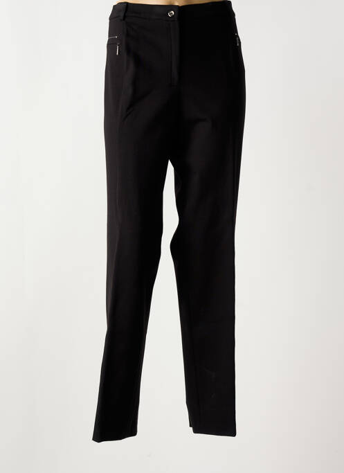 Pantalon droit noir CHRISTINE LAURE pour femme