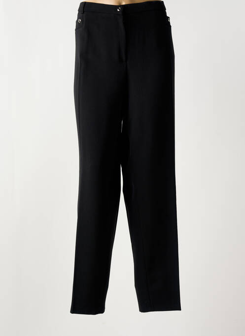 Pantalon droit noir CHRISTINE LAURE pour femme