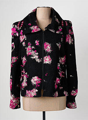 Veste casual poches noir QUATTRO femme