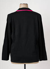 Gilet manches longues noir CHRISTINE LAURE pour femme seconde vue