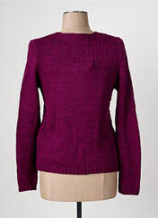 Gilet manches longues violet GRIFFON pour femme seconde vue