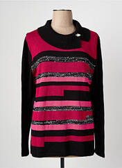 Pull col roulé noir CHRISTINE LAURE pour femme seconde vue