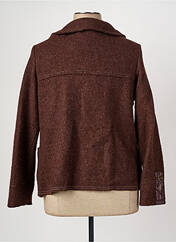 Manteau court marron QUATTRO pour femme seconde vue