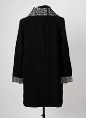 Manteau long noir CHRISTINE LAURE pour femme seconde vue