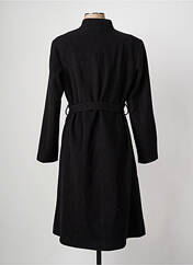 Manteau long noir GRIFFON pour femme seconde vue
