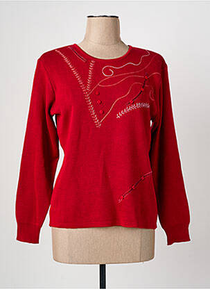 Pull rouge GRIFFON pour femme