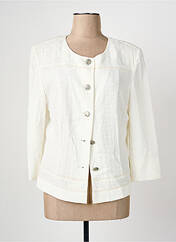 Veste chic beige CHRISTINE LAURE pour femme seconde vue