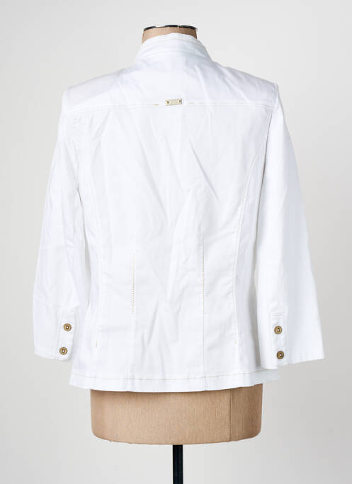 Blazer blanc CHRISTINE LAURE pour femme
