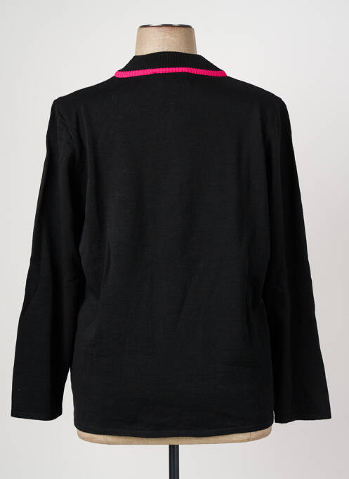 Gilet manches longues noir CHRISTINE LAURE pour femme