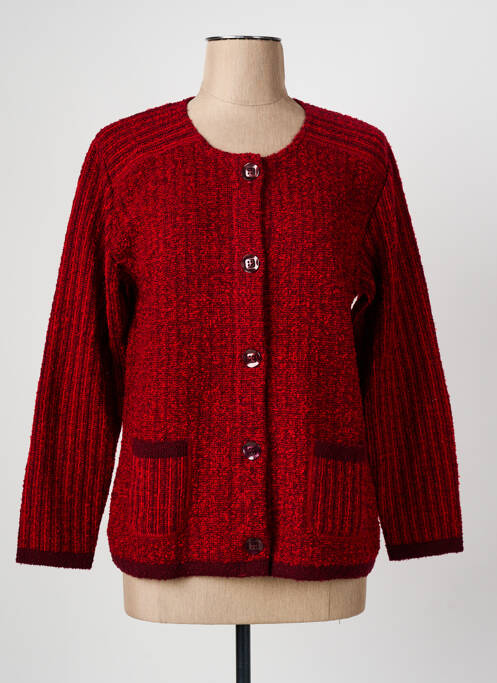 Gilet manches longues orange GRIFFON pour femme