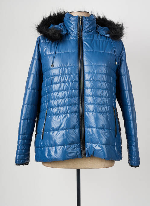 Doudoune bleu FRANCE RIVOIRE pour femme