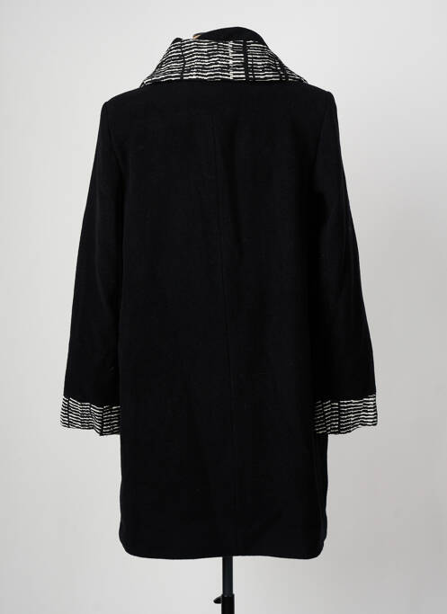 Manteau long noir CHRISTINE LAURE pour femme