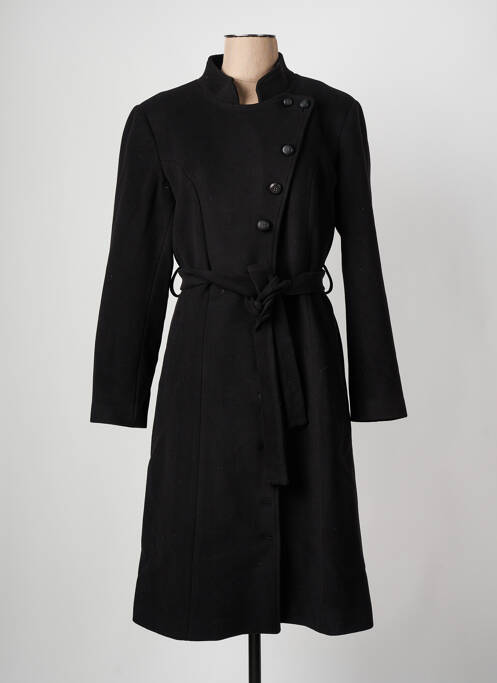 Manteau long noir GRIFFON pour femme