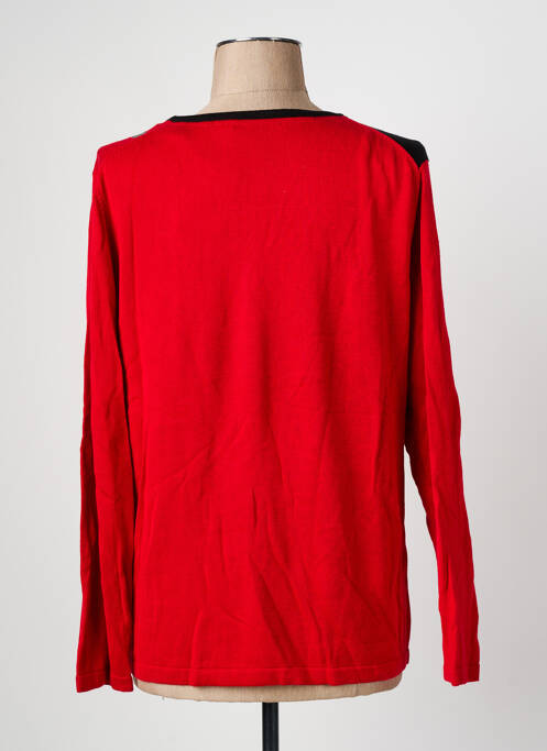 Pull rouge CHRISTINE LAURE pour femme
