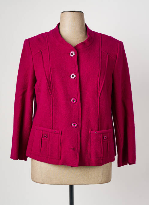 Veste casual rose CHRISTINE LAURE pour femme