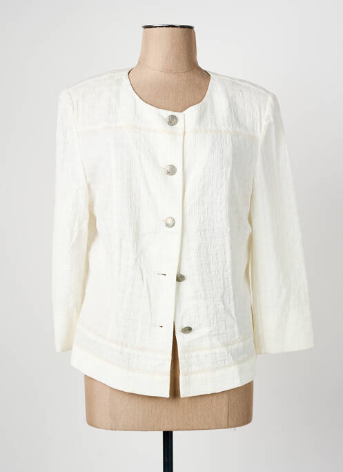 Veste chic beige CHRISTINE LAURE pour femme